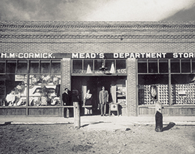 W. H. McCormick's Department Store. Circa 1910.